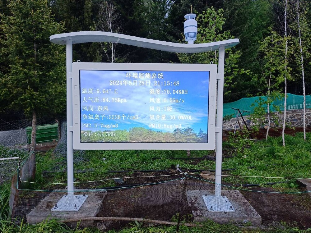 高智能负氧离子监测站应用案例展示